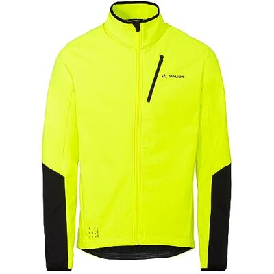 VAUDE Herren Matera Softshell Jacket II, wärmend, 100% winddicht, wasserabweisend und atmungsaktiv, optimale Bewegungsfreiheit, Passform: Slim fit, neon yellow, M VAUDE Herren Matera Softshell Jacket II, wärmend, 100% winddicht, wasserabweisend und atmungsaktiv, optimale Bewegungsfreiheit, Passform: Slim fit, neon yellow, M