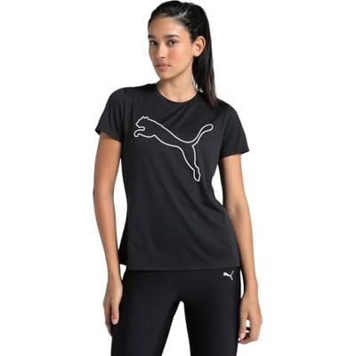 Puma Damen W TAD ESSENTIAL Logo Tee - Sportshirt Puma Damen W TAD ESSENTIAL Logo Tee - Sportshirt