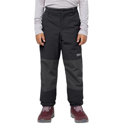Jack Wolfskin Unisex Kinder Rascal Winter Pants K Wanderhose, Schwarz, 140 EU Jack Wolfskin Unisex Kinder Rascal Winter Pants K Wanderhose, Schwarz, 140 EU