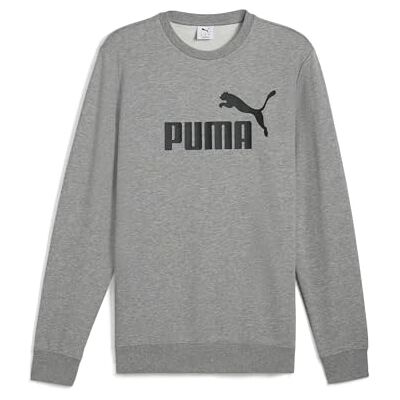 Puma Herren ESS No. 1 Logo Crew TR Crew-Sweatshirts, Medium Gray Heather, Puma Herren ESS No. 1 Logo Crew TR Crew-Sweatshirts, Medium Gray Heather,