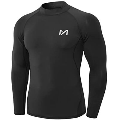MEETYOO Kompressionsshirt Herren, Laufshirt Kurzarm Funktionsshirt Atmungsaktiv Sportshirt Männer T-Shirt für Running Jogging Fitness Gym MEETYOO Kompressionsshirt Herren, Laufshirt Kurzarm Funktionsshirt Atmungsaktiv Sportshirt Männer T-Shirt für Running Jogging Fitness Gym