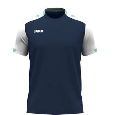 JAKO Unisex T-Shirt Dynamic, Marine/weiß/Minze, L JAKO Unisex T-Shirt Dynamic, Marine/weiß/Minze, L