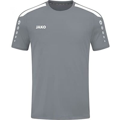JAKO Herren Trikot Power (Kurzarm), Steingrau, M JAKO Herren Trikot Power (Kurzarm), Steingrau, M