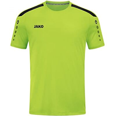 JAKO Kinder Trikot Power (Kurzarm), Neongrün, 140 JAKO Kinder Trikot Power (Kurzarm), Neongrün, 140