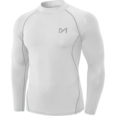 MEETYOO Kompressionsshirt Herren, Funktionsshirt Langarm Fitnessshirt Männer Atmungsaktiv Sportshirt Laufshirt für Laufen Sport Turnhalle MEETYOO Kompressionsshirt Herren, Funktionsshirt Langarm Fitnessshirt Männer Atmungsaktiv Sportshirt Laufshirt für Laufen Sport Turnhalle