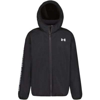 Under Armour Manataug Windbreaker Jacke für Kinder – leicht, winddicht & wasserabweisend, Kapuzenjacke für Schule & Sport Under Armour Manataug Windbreaker Jacke für Kinder – leicht, winddicht & wasserabweisend, Kapuzenjacke für Schule & Sport