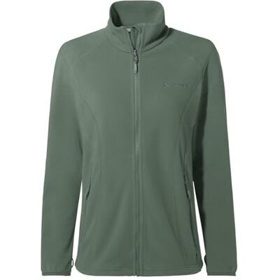 VAUDE Damen Rosemoor Fleecejacke, Zip-In-Funktion, angenehm warm und atmungsaktiv, agave, 40 VAUDE Damen Rosemoor Fleecejacke, Zip-In-Funktion, angenehm warm und atmungsaktiv, agave, 40