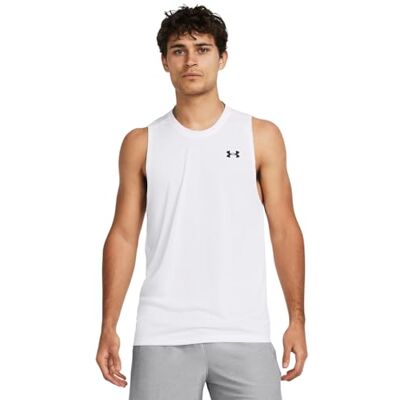 Under Armour Herren UA Tech Tank Top, leichtes Sport Top für Männer, ärmelloses Herren-Laufshirt Under Armour Herren UA Tech Tank Top, leichtes Sport Top für Männer, ärmelloses Herren-Laufshirt