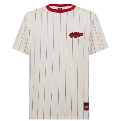 AC Milan Unisex A Righe, Urban Collection Ii T-Shirt, Weiß, XXL AC Milan Unisex A Righe, Urban Collection Ii T-Shirt, Weiß, XXL