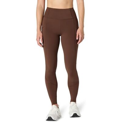 Amazon Essentials Damen Trainings-Leggings für Sport und Freizeit, Haselnuss, XL Amazon Essentials Damen Trainings-Leggings für Sport und Freizeit, Haselnuss, XL