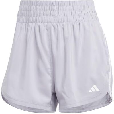 Adidas Damen Pacer Training 3-Streifen Woven High Rise Shorts, S 12,7 cm Adidas Damen Pacer Training 3-Streifen Woven High Rise Shorts, S 12,7 cm