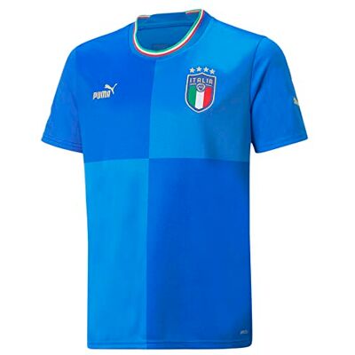 Puma Italien, Jungen Trikot, Saison 2022/23 Offizielle Heimtrikot Puma Italien, Jungen Trikot, Saison 2022/23 Offizielle Heimtrikot