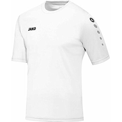 JAKO Unisex Kinder Team (Kurzarm) Fußballtrikots, Weiß, 152 EU JAKO Unisex Kinder Team (Kurzarm) Fußballtrikots, Weiß, 152 EU