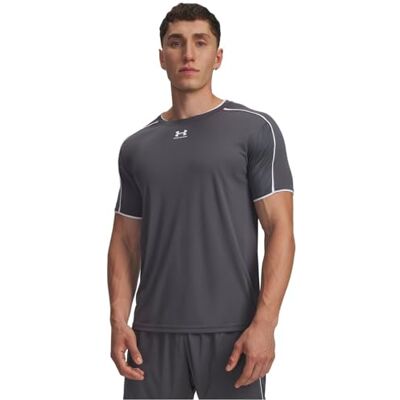 Under Armour UA M Challenger Train SS Castlerock/White LG Under Armour UA M Challenger Train SS Castlerock/White LG