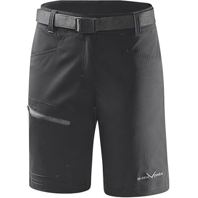 Black Crevice Damen Trekking Shorts, schwarz, 42 Black Crevice Damen Trekking Shorts, schwarz, 42