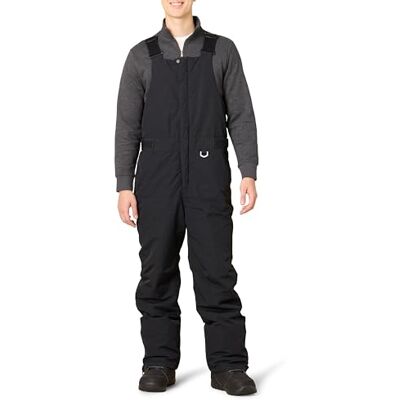 Amazon Essentials Herren Schnee-Latzhose, wasserabweisend, isoliert, Schwarz, Größe XXL Amazon Essentials Herren Schnee-Latzhose, wasserabweisend, isoliert, Schwarz, Größe XXL