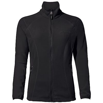 VAUDE Damen Rosemoor Fleecejacke, Zip-In-Funktion, angenehm warm und atmungsaktiv, black, 36 VAUDE Damen Rosemoor Fleecejacke, Zip-In-Funktion, angenehm warm und atmungsaktiv, black, 36