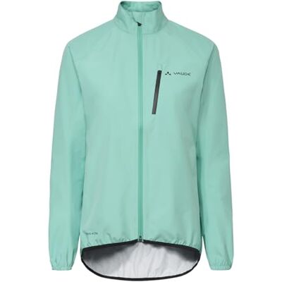 VAUDE Women‘s Drop Jacket III, leichte Regenjacke, atmungsaktiv & wasserdicht, zusammenrollbar, Passform: Slim fit, sage, 38 VAUDE Women‘s Drop Jacket III, leichte Regenjacke, atmungsaktiv & wasserdicht, zusammenrollbar, Passform: Slim fit, sage, 38