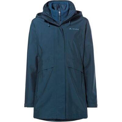 VAUDE Idris IV 3in1 Parka für Damen – Wasserdichte Regenjacke für Damen mit Fleece-Innenjacke, Wind und Regenjacke für Damen mit Ceplex Active Membran – ideal für Winter & Alltag VAUDE Idris IV 3in1 Parka für Damen – Wasserdichte Regenjacke für Damen mit Fleece-Innenjacke, Wind und Regenjacke für Damen mit Ceplex Active Membran – ideal für Winter & Alltag
