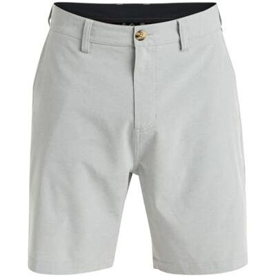 Quiksilver Union Heather AMPH 19 Herren-Shorts, Grau, 34 Quiksilver Union Heather AMPH 19 Herren-Shorts, Grau, 34