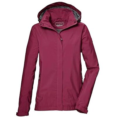 Killtec Damen Funktionsjacke/Outdoorjacke wasserdicht mit abnehmbare Kapuze KOS 51 WMN JCKT, beaujolais, 48, 42805-000 Killtec Damen Funktionsjacke/Outdoorjacke wasserdicht mit abnehmbare Kapuze KOS 51 WMN JCKT, beaujolais, 48, 42805-000