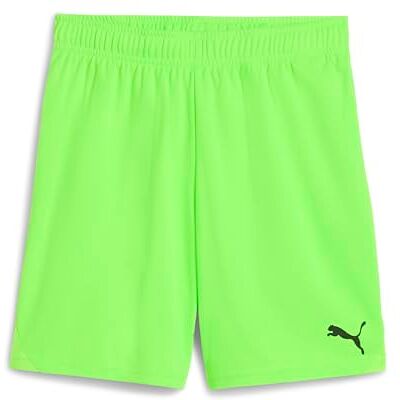 Puma Unisex Kinder Teamgoal Jr Gestrickte Shorts, Green Glare- Black, 140 EU Puma Unisex Kinder Teamgoal Jr Gestrickte Shorts, Green Glare- Black, 140 EU