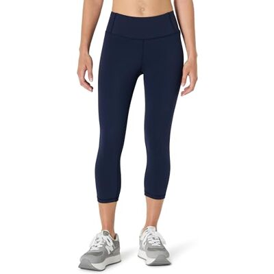 Amazon Essentials Damen Trainings-Leggings für Sport und Freizeit, Marineblau, S Amazon Essentials Damen Trainings-Leggings für Sport und Freizeit, Marineblau, S