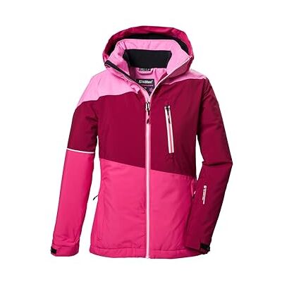 Killtec Mädchen Skijacke/Funktionsjacke mit Kapuze und Schneefang KSW 331 GRLS SKI JCKT, dunkel himbeere, 128, 42091-000 Killtec Mädchen Skijacke/Funktionsjacke mit Kapuze und Schneefang KSW 331 GRLS SKI JCKT, dunkel himbeere, 128, 42091-000