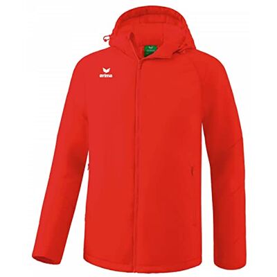 Erima Unisex Kinder Team Winter Jacke (2062213), rot, 140 Erima Unisex Kinder Team Winter Jacke (2062213), rot, 140
