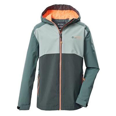 Killtec Jungen Funktionsjacke/Regenjacke wasserdicht mit Kapuze KOS 147 BYS JCKT, naturgrün, 152, 44092-000 Killtec Jungen Funktionsjacke/Regenjacke wasserdicht mit Kapuze KOS 147 BYS JCKT, naturgrün, 152, 44092-000