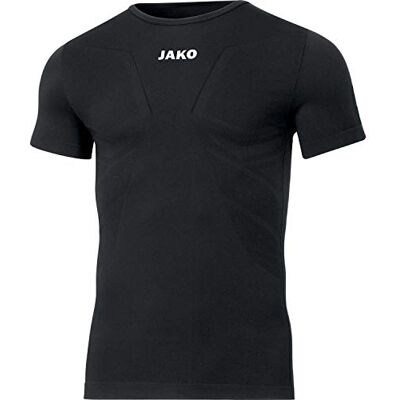 JAKO Herren T-Shirt Comfort 2.0, Schwarz, L JAKO Herren T-Shirt Comfort 2.0, Schwarz, L
