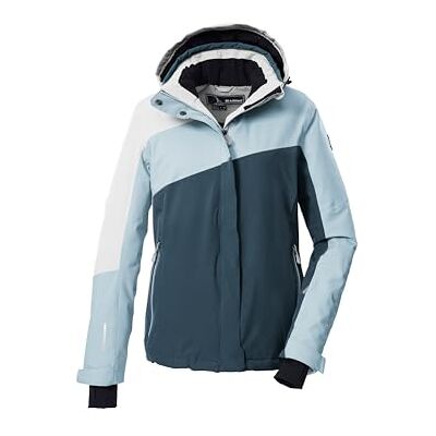 Killtec Damen Skijacke/Funktionsjacke mit abzippbarer Kapuze und Schneefang KSW 26 WMN SKI JCKT, hell eisblau, 36, 43412-000 Killtec Damen Skijacke/Funktionsjacke mit abzippbarer Kapuze und Schneefang KSW 26 WMN SKI JCKT, hell eisblau, 36, 43412-000