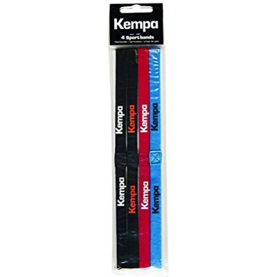 Kempa Damen Vpe 4 Haarbänder, Mehrfarbig, M EU Kempa Damen Vpe 4 Haarbänder, Mehrfarbig, M EU