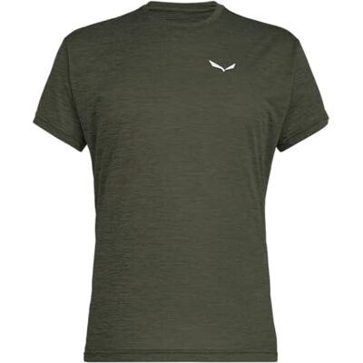 Salewa Puez Melange Dry T-Shirt M, Faded Green Melange, S Salewa Puez Melange Dry T-Shirt M, Faded Green Melange, S
