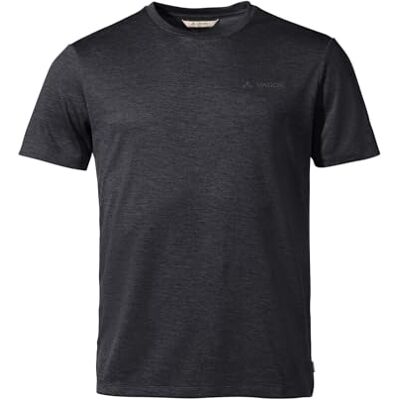 VAUDE Essential T-Shirt für Herren – Schnelltrocknendes & pflegeleichtes Sport Shirt, Atmungsaktives Outdoor T-Shirt mit Rundhals Black, M VAUDE Essential T-Shirt für Herren – Schnelltrocknendes & pflegeleichtes Sport Shirt, Atmungsaktives Outdoor T-Shirt mit Rundhals Black, M