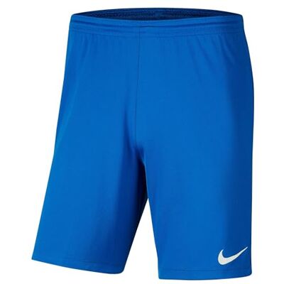 NIKE Herren M Nk Df Park Iii Nb K Shorts, Royal Blue/White, L EU NIKE Herren M Nk Df Park Iii Nb K Shorts, Royal Blue/White, L EU