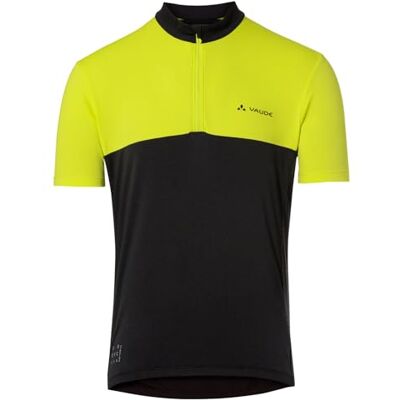 VAUDE Men's Matera HZ Tricot, Herren Rennrad Trikot, Passform: Slim fit, Bright Green, XL VAUDE Men's Matera HZ Tricot, Herren Rennrad Trikot, Passform: Slim fit, Bright Green, XL