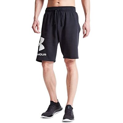 Under Armour Herren Rival Fleece Shorts, kurze Sporthose aus weichem Fleece, leichte Shorts mit offenen Seitentaschen und Druckknopftasche hinten Under Armour Herren Rival Fleece Shorts, kurze Sporthose aus weichem Fleece, leichte Shorts mit offenen Seitentaschen und Druckknopftasche hinten