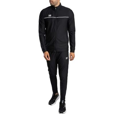 Under Armour Herren Challenger Line Trainingsanzug, Black, XL Under Armour Herren Challenger Line Trainingsanzug, Black, XL