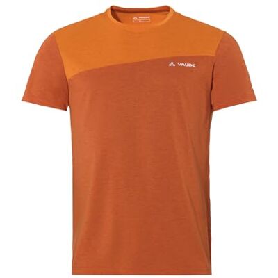 VAUDE Sveit T-Shirt für Herren in XXL, Kumquat – Schnelltrocknendes & geruchsresistentes Sport Shirt, Atmungsaktives Outdoor T-Shirt mit Rundhals, Ideal für Fahrradreisen & Bergsport VAUDE Sveit T-Shirt für Herren in XXL, Kumquat – Schnelltrocknendes & geruchsresistentes Sport Shirt, Atmungsaktives Outdoor T-Shirt mit Rundhals, Ideal für Fahrradreisen & Bergsport