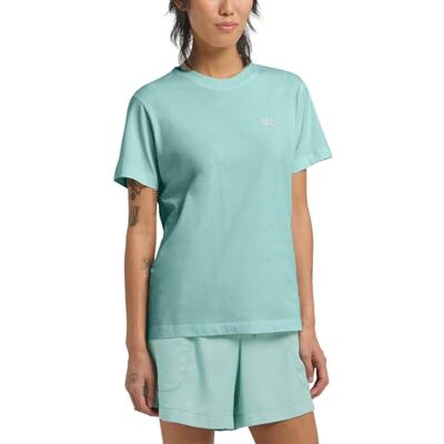 Jack Wolfskin Damen Essential W T-Shirt, Soft Jade, XXL EU Jack Wolfskin Damen Essential W T-Shirt, Soft Jade, XXL EU