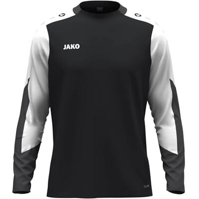 JAKO Unisex Longsleeve-Shirt Dynamic, schwarz/weiß/anthrazit, XL JAKO Unisex Longsleeve-Shirt Dynamic, schwarz/weiß/anthrazit, XL