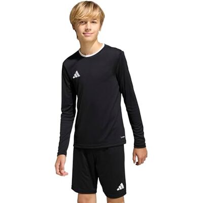 Adidas Unisex Kinder Entrada26 Long Sleeve Jersey Kids Shirt, Black/White, 5-6 Years Adidas Unisex Kinder Entrada26 Long Sleeve Jersey Kids Shirt, Black/White, 5-6 Years