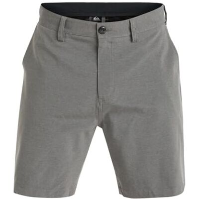 Quiksilver Union Heather AMPH 19 Herren-Shorts, Schwarz, 34 Quiksilver Union Heather AMPH 19 Herren-Shorts, Schwarz, 34