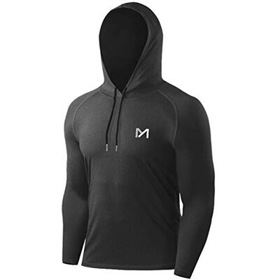 MEETYOO Sportshirt Herren, Funktionsshirt Langarm Laufshirt Männer Fitnessshirt Atmungsaktiv T Shirts für Running Gym Jogging MEETYOO Sportshirt Herren, Funktionsshirt Langarm Laufshirt Männer Fitnessshirt Atmungsaktiv T Shirts für Running Gym Jogging