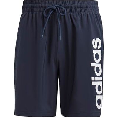 Adidas Herren AEROREADY Essentials Chelsea Linear Logo Shorts, Legend Ink, S Adidas Herren AEROREADY Essentials Chelsea Linear Logo Shorts, Legend Ink, S