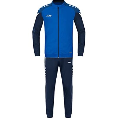 JAKO Kinder Trainingsanzug Polyester Performance, Royal/Marine, 140 JAKO Kinder Trainingsanzug Polyester Performance, Royal/Marine, 140