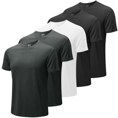 MEETWEE Herren T-Shirt Kurzarm Sommer Sports Tshirts Gym Fitness Männer Schnelltrocknend Atmungsaktiv Trainingsshirt Funktionsshirt Sportshirt MEETWEE Herren T-Shirt Kurzarm Sommer Sports Tshirts Gym Fitness Männer Schnelltrocknend Atmungsaktiv Trainingsshirt Funktionsshirt Sportshirt