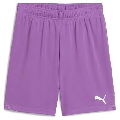 Puma Unisex-Kinder teamGOAL Shorts Jr Gestrickte Shorts, Ultra Violet- White, Puma Unisex-Kinder teamGOAL Shorts Jr Gestrickte Shorts, Ultra Violet- White,