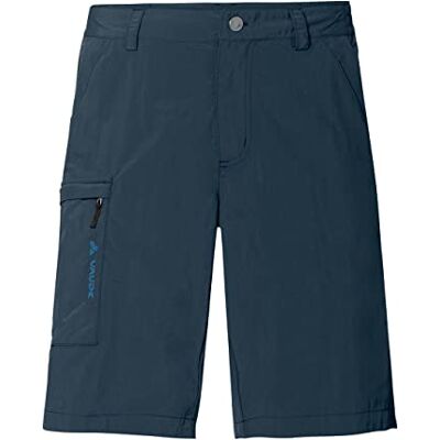 VAUDE Men's Farley Bermuda V, Bequeme Wanderhose, Dark sea Uni, 48 VAUDE Men's Farley Bermuda V, Bequeme Wanderhose, Dark sea Uni, 48